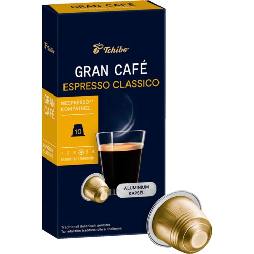 TCHIBO kapsule Gran Café Espresso Classico za Nespresso 10/1, Zlatne Cijene