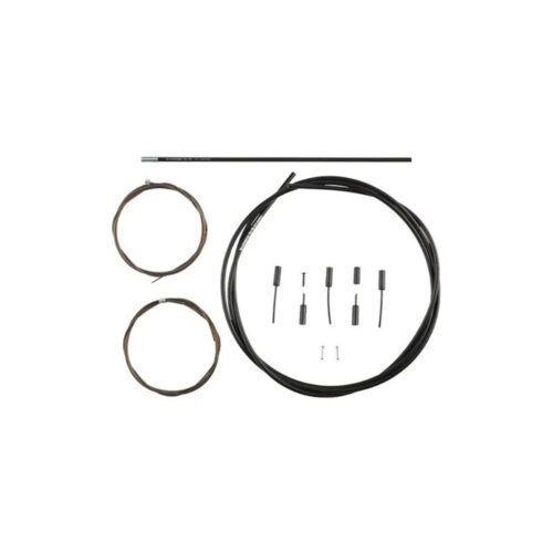  Sajla I Bužir Mjenjača Shimano R9100 Road Polymer Coated Crn Slike