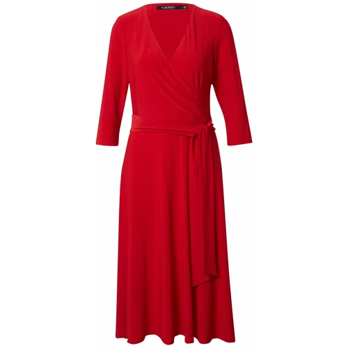 Polo Ralph Lauren Obleka 'CARLYNA' rdeča