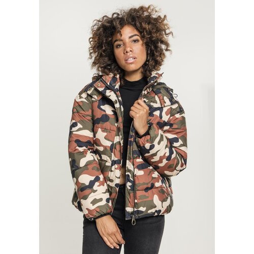 Urban Classics Women's Boyfriend Camo Puffer Jacket rustycamo Cijene