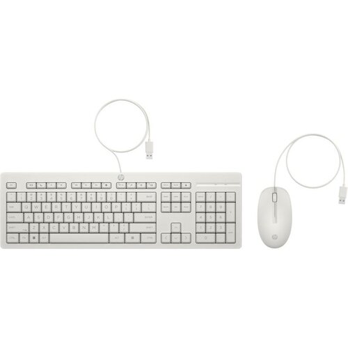 HP 225 Wired MSE and KB G2 225 Wired MSE and KB G2 225 Wired MSE and KB G2 MOUSE+KB WHIT Cene