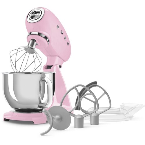 Smeg SMF05PKEU kuhinjski aparati boje u ružicaste stilu 50-ih godina, 1000 W, l posuda za mije&scaron;anje 4,8 i pribor Cijene