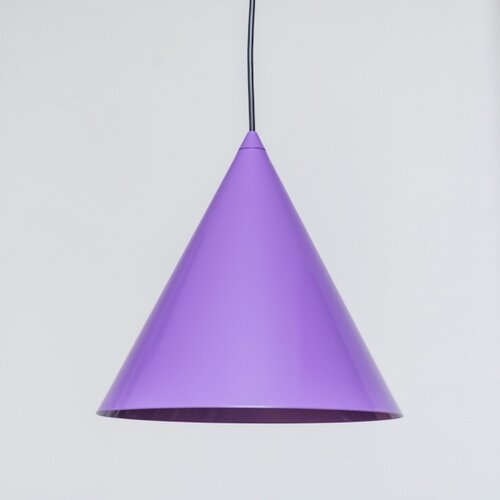  Visilica na sajli ETNA II 1xE27/15W/230V, prečnik 25 cm, ljubičasta Slike