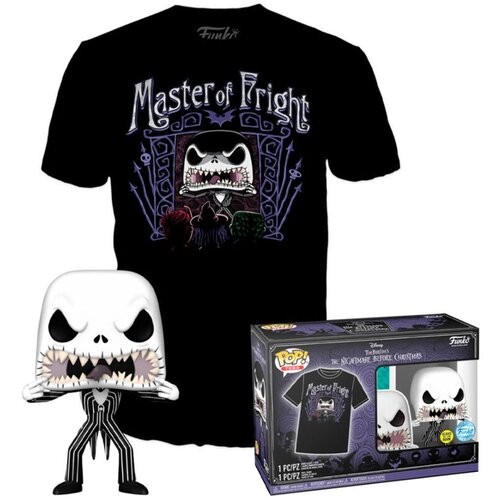 Funko Set figure POP & Tee Nightmare Before Christmas Jack Skellington Exclusive Cijene