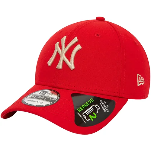 New Era Repreve 940 New York Yankees Cap Crvena