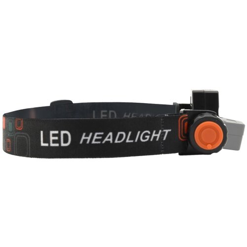  LED punjiva čelna lampa LED/1200mAh crna/crvena Slike