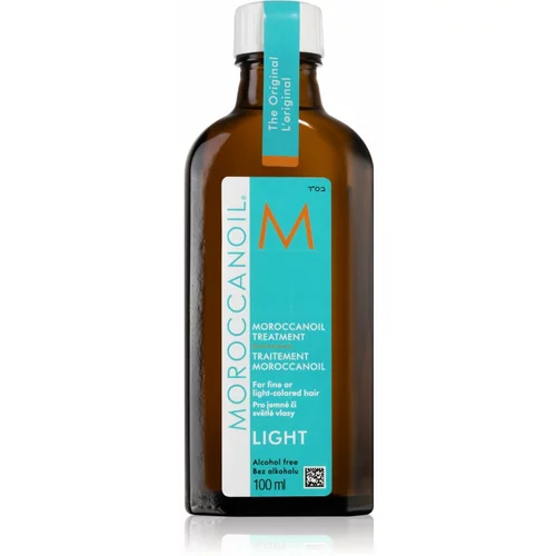 Moroccanoil Treatment Light nega za tanke lase 100 ml za ženske
