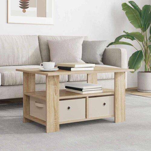  Klubska miza Sonoma hrast 77 x 55 x 42 cm Konstruiran les, (5000295373) Cene