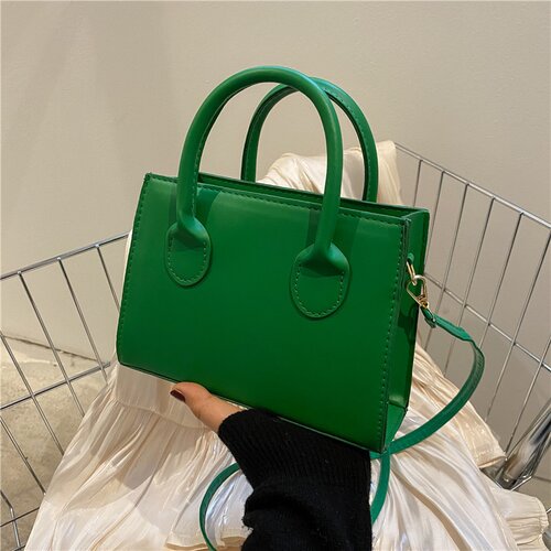 INF Elegantna kvadratna torba Green, (21692213) Slike