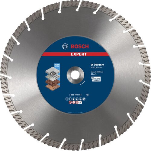 Bosch EXPERT MultiMaterial dijamantska rezna ploča od 300 x 22,23 x 2,8 x 15 mm 2608900664 Cene