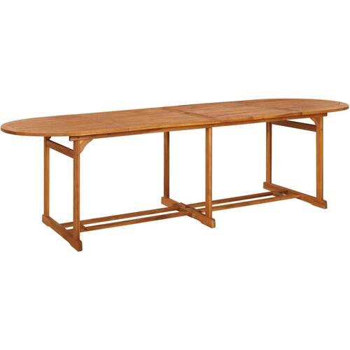  Vrtni blagovaonski stol 280 x 90 x 75 cm masivno bagremovo drvo Cene
