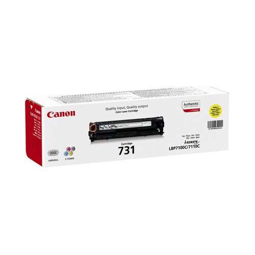 Canon TONER CRG-731Y LBP7100 YELLOW 1,5K #6269B002 Slike
