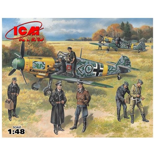ICM Bf 109F z nemškimi piloti in zemeljsko posadko, (21287076) Cene