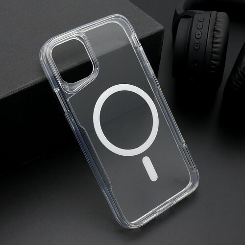 Maska aura magsafe za iphone 11/ bela Slike