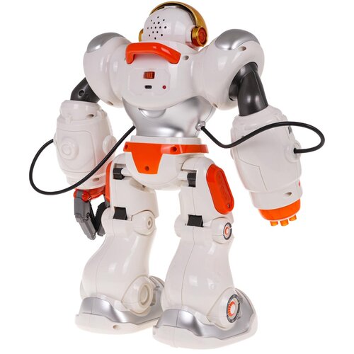  Večnamenski oranžno-beli R/C robot Slike