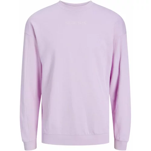 Jack & Jones Sweater majica 'STAGGER' menta / lila / crna / bijela
