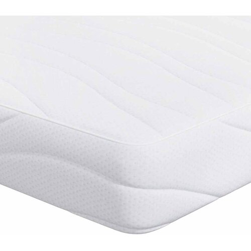 VidaXL Vzmetnica Bela 90 x 190 cm žakardna tkanina, (5000288728) Slike
