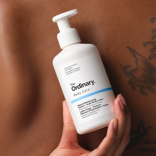 The Ordinary Natural Moisturizing Factors + Inulin Body Lotion mlijeko za dubinsku hidrataciju tijela 240 ml Slike
