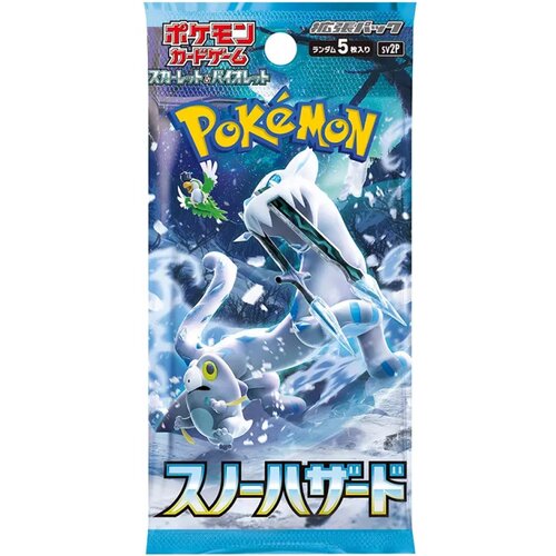 The Pokemon Company pokemon tcg: snow hazard - booster box (single pack) [kr] Slike