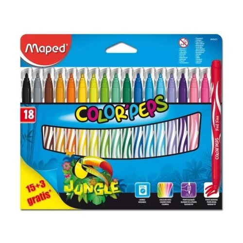 Maped flomaster jungle 14+4 ( m845429 ) Cene