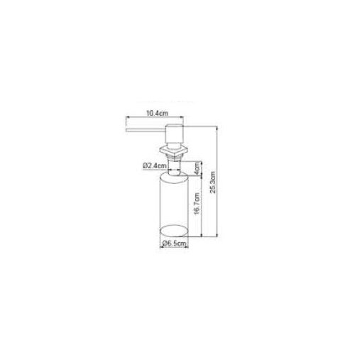 Sink Solution Dozirnik za detergent BRUSH NICKEL Slike
