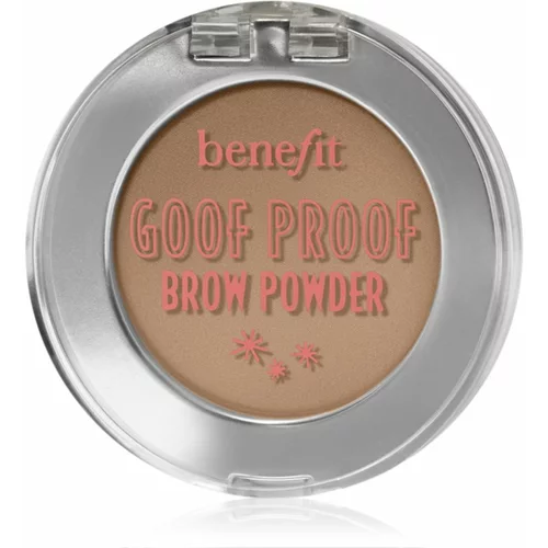 Benefit Goof Proof Brow Powder puder za obrve nijansa 2,5 Neutral Blonde 1,9 g