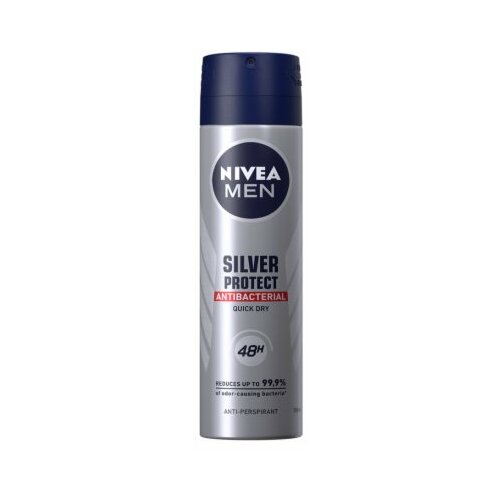 Nivea men anti-perspirant silver protect dezodorans sprej 150ml Slike