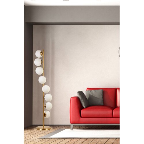 Opviq Podna lampa Simay, 155 cm, E27, Zlatna boja Cene