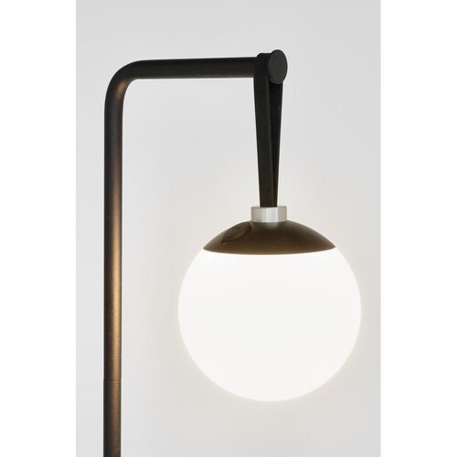 BIZZOTTO Črna aluminijasta LED zatemnitvena namizna svetilka s plastičnim senčilom (vi&amp;scaron;ina 40,5 cm) Balmony &amp;ndash; Slike