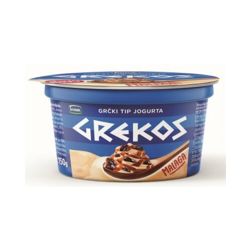 Imlek jogurt voćni grekos malaga 150G čaša Slike