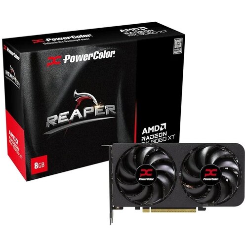  SVGA PCIE POWERCOLOR REAPER RX9060XT 8G-A AMD/8GB/GDDR6/128bit/Crna Cene