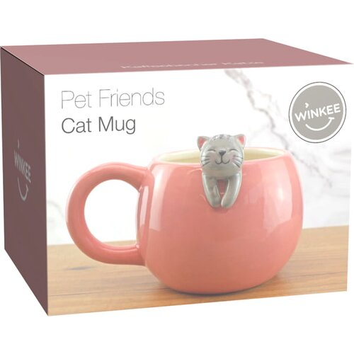 Winkee pet friends skodelica za kavo mačka Slike