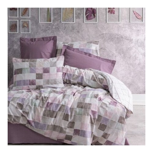 DEKOR DOM Set posteljine Single CB Maro, 140x200cm, Ljubičasti Cene