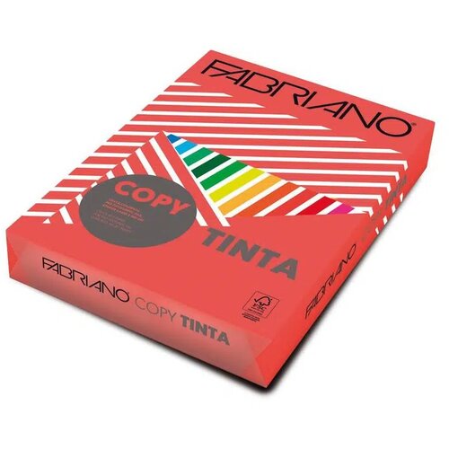 Fabriano Fotokopir papir u boji, A4, Tinta, 80gr, Rosso Slike