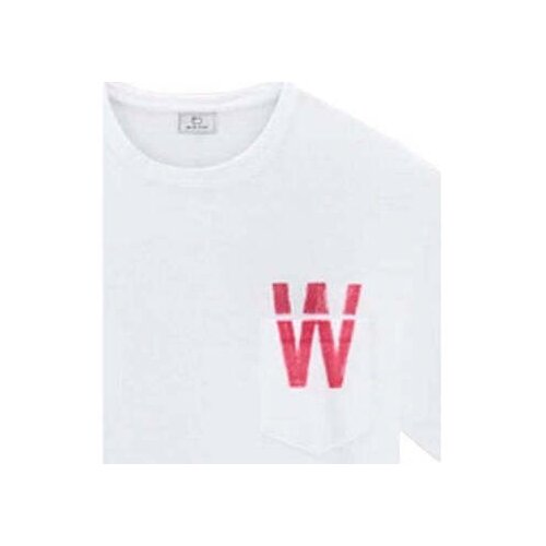 WOOLRICH Majice &amp;amp; Polo majice - Bela Slike
