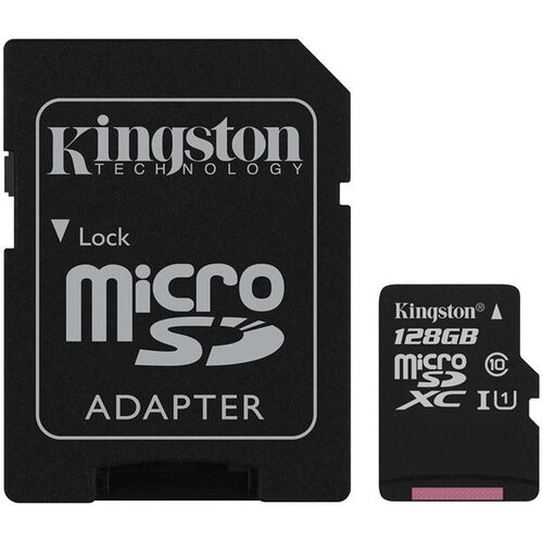 MEM SD MICRO 128GB CLASS 10 UHS-I+1AD KIN CANVAS PLUS Slike