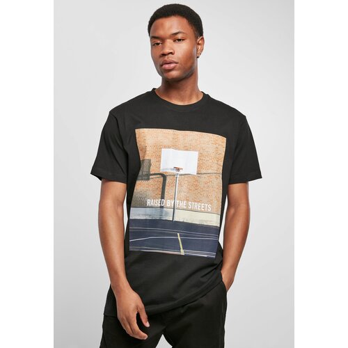 MT Men Black T-Shirt Raised By The Streets Slike
