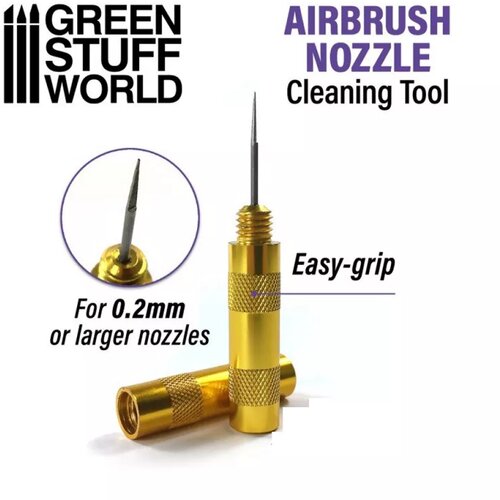 Green Stuff World airbrush nozzle cleaning tool Cene