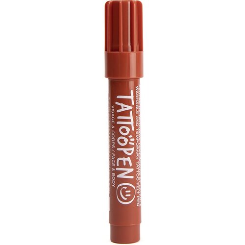 Nailmatic Tattoo Pen olovka za tetoviranje za lice i tijelo Brown 1 kom Slike