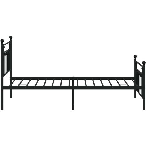  okvir kreveta uzglavlje i podnožje crni 100x200 cm Slike