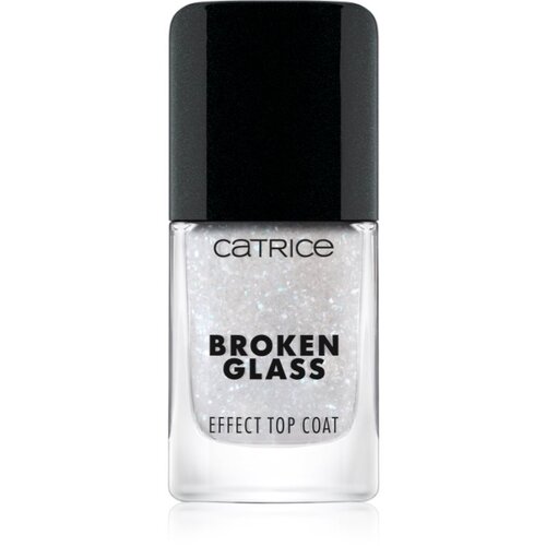 Catrice Broken Glass Effect Top Coat nadlak za nokte sa &amp;scaron;ljokicama nijansa 050 Sparkling Reflection 10.5 ml Slike