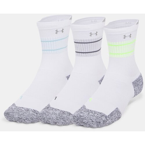 Under Armour Unisex socks UA AD Run Cushion 3pk Crew - unisex Slike