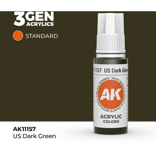 AK Interactive US Dark Green 17ml - 3rd Gen Akrilna Boja AK11157 Cene