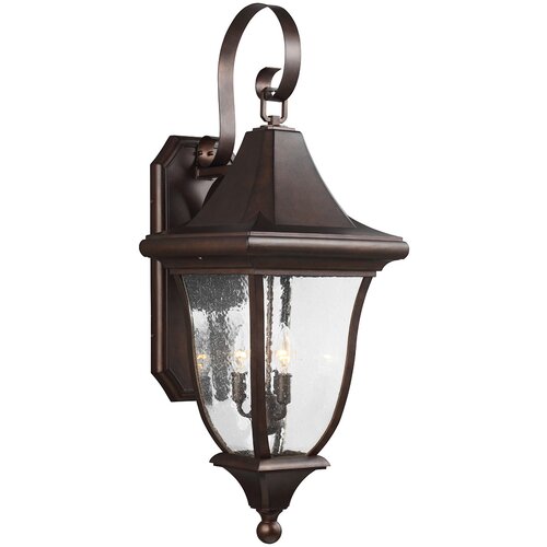 Elstead Lighting Elstead Oakmont 3-lučna velika zunanja stenska svetilka, bronasta, IP44, E14, (22099984) Cene