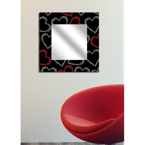 Wallity Zidno ogledalo MA-18, 50x50 cm, &scaron;areno Cijene