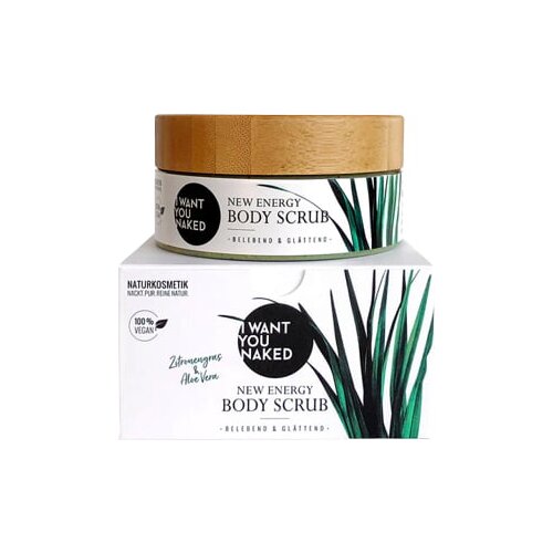 I WANT YOU NAKED new energy body scrub - 200 ml Slike