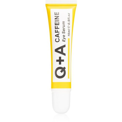 Q+A Caffeine posvetlitveni serum za predel okoli oči s kofeinom 15 ml Slike
