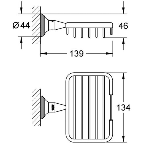 Grohe 40659001 Essentials Authentic posoda za milo Cene