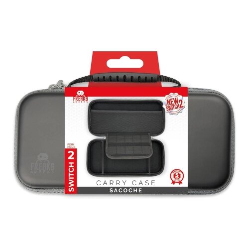 Freaks and Geeks Nintendo Switch 2 Travel Case Black Slike