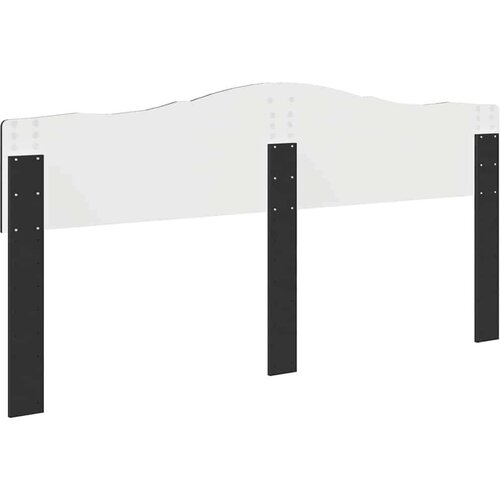 VidaXL uzglavlje s uzglavljem crni hrast 180 cm konstruirano drvo Slike